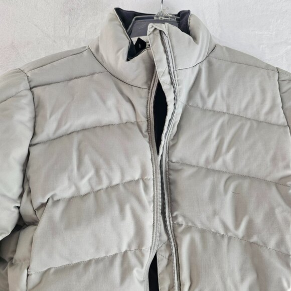 Ibex Women Puffer Jacket Size Small Gray Zip Up Polyester Wool Outdoor Pocket - Picture 5 of 14